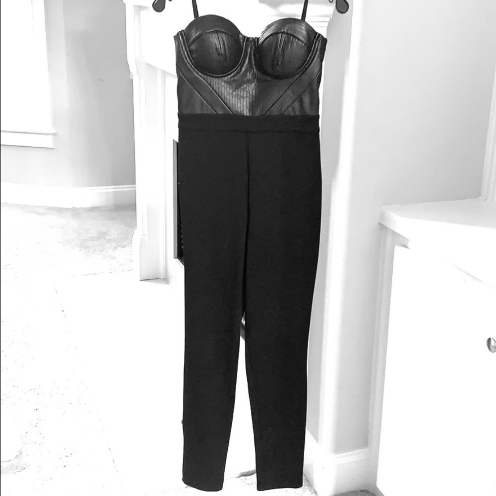 Bebe All Black Jumpsuit